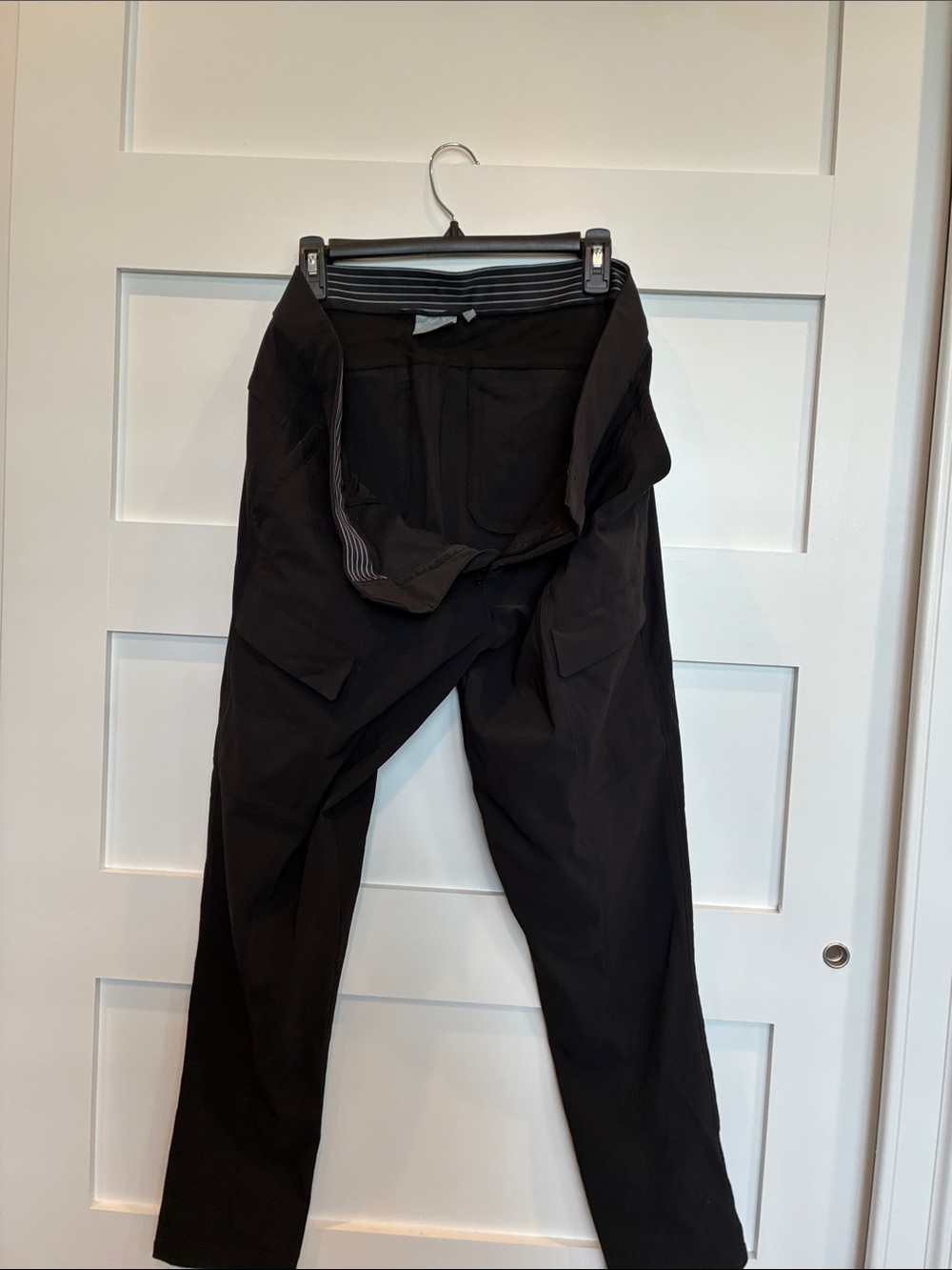 Athleta Black Women's Cargo Pants with Utility Pockets